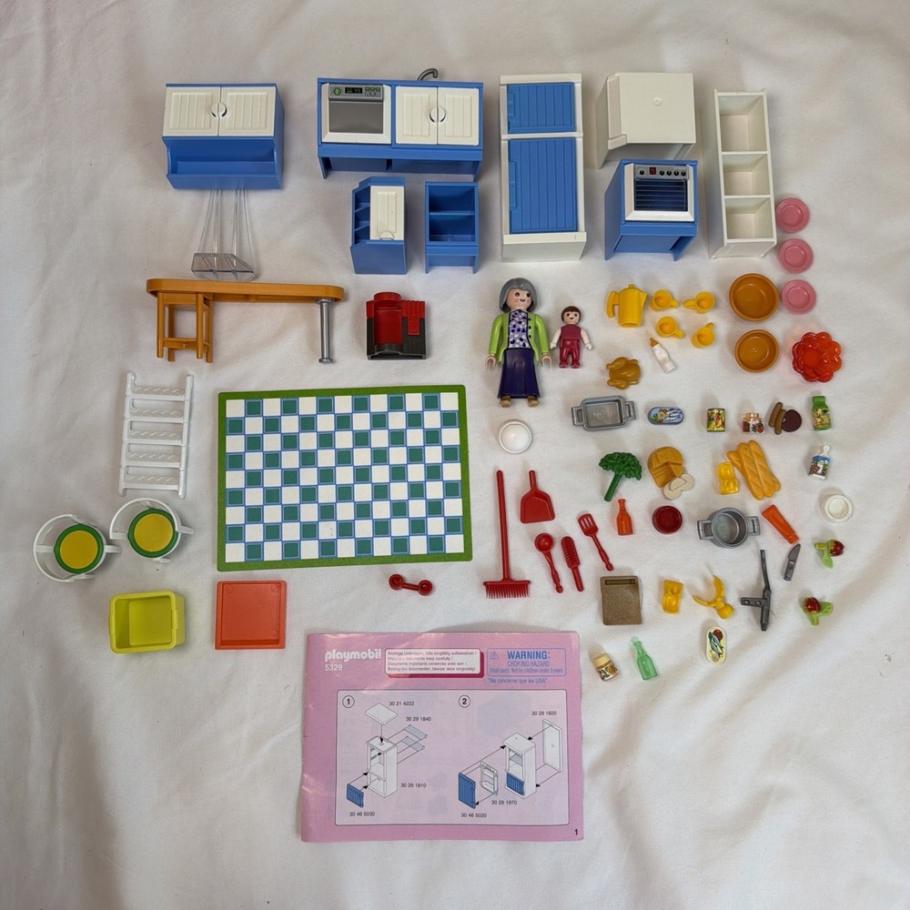 Playmobil 5329 Kitchen Appliances Grand Kitchen Plus Manual